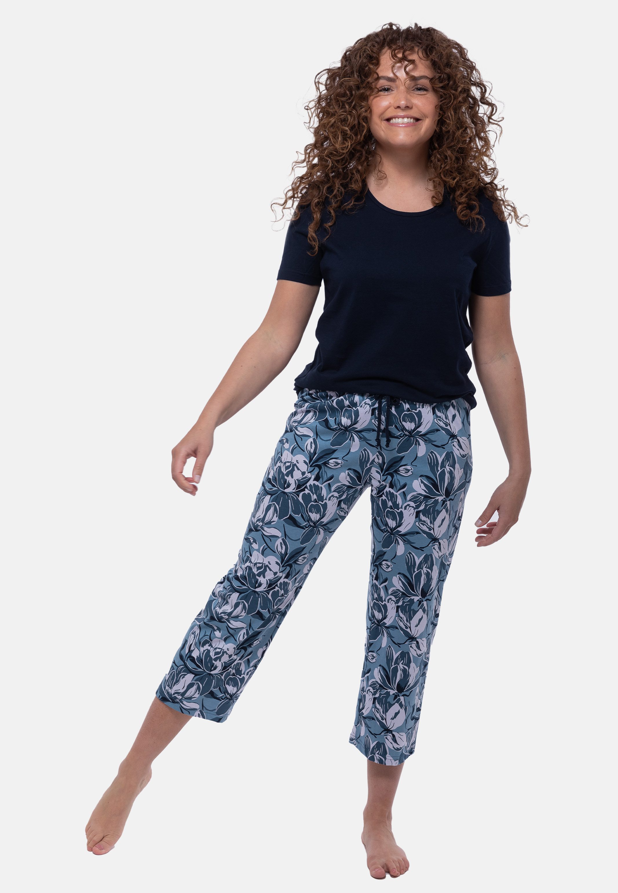 Ammann Pyjama Night & Home (Set, 2 tlg) Schlafanzug - Baumwolle - Atmungsaktiv