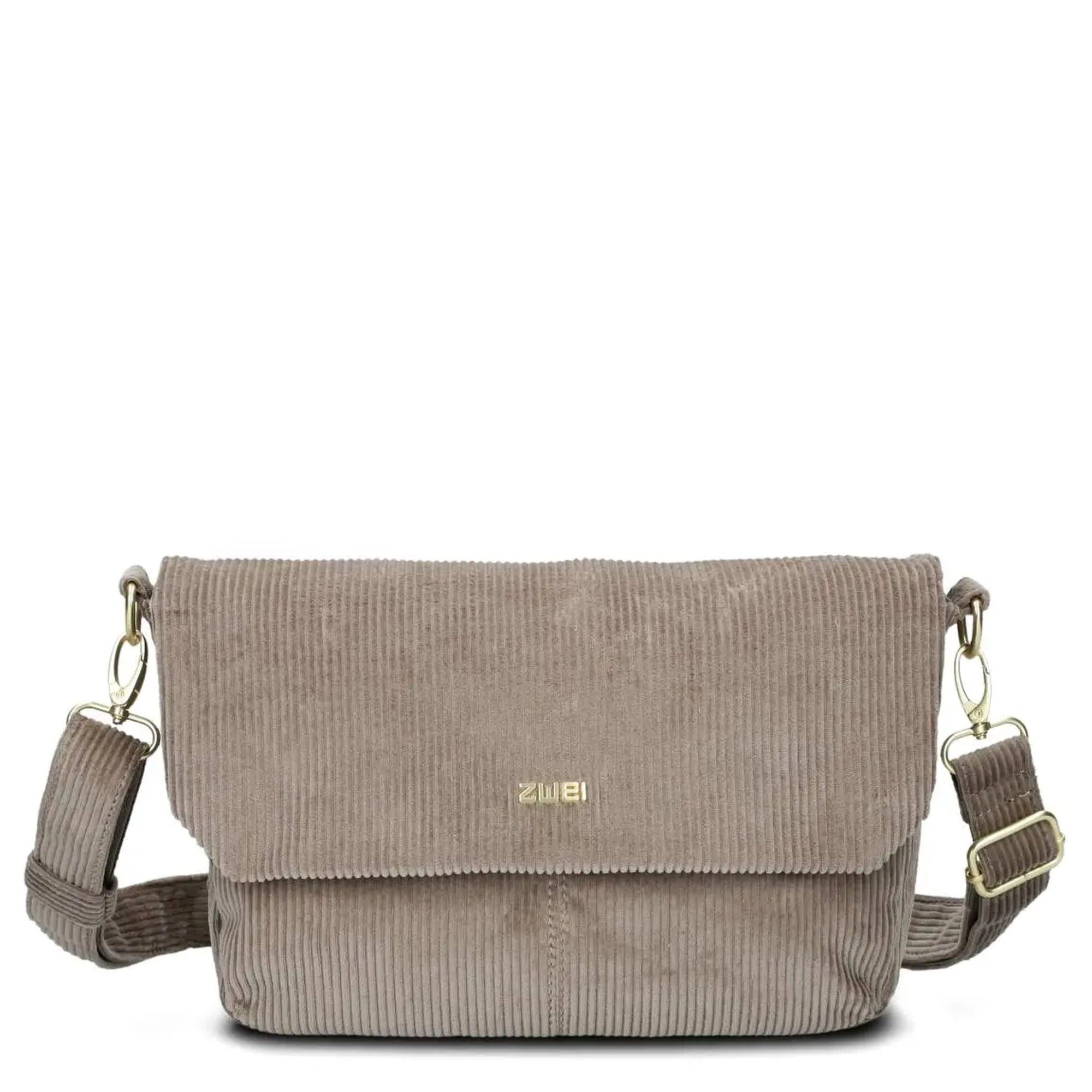 Zwei Umhängetasche Mademoiselle M60 - Umhängetasche 33 cm (cord-mocca)