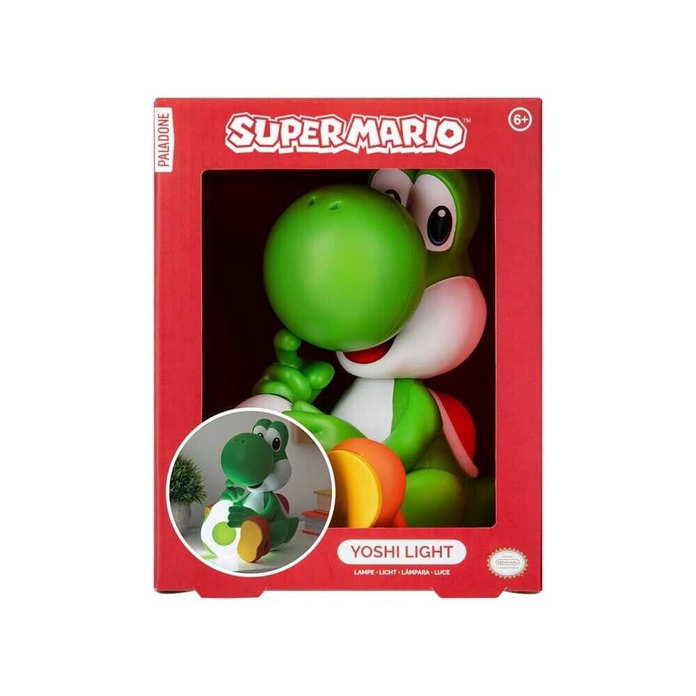 Paladone LED Dekolicht Super Mario GloBuddies Leuchte Yoshi 18 cm – Bild 4 von 5