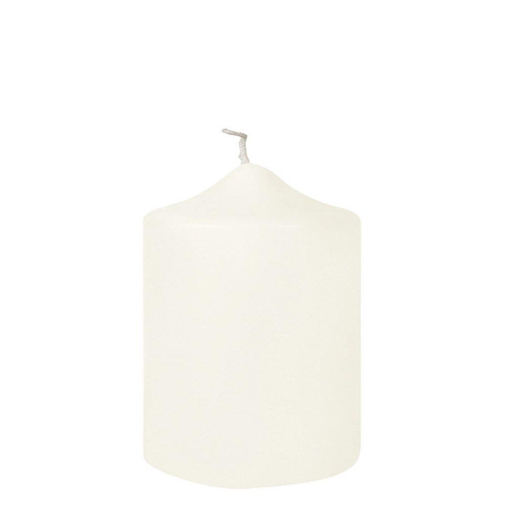 Fink Stumpenkerze FINK Stumpenkerze Candle - creme - H. 10cm x B. 8cm x D. 8cm (1 Stück)