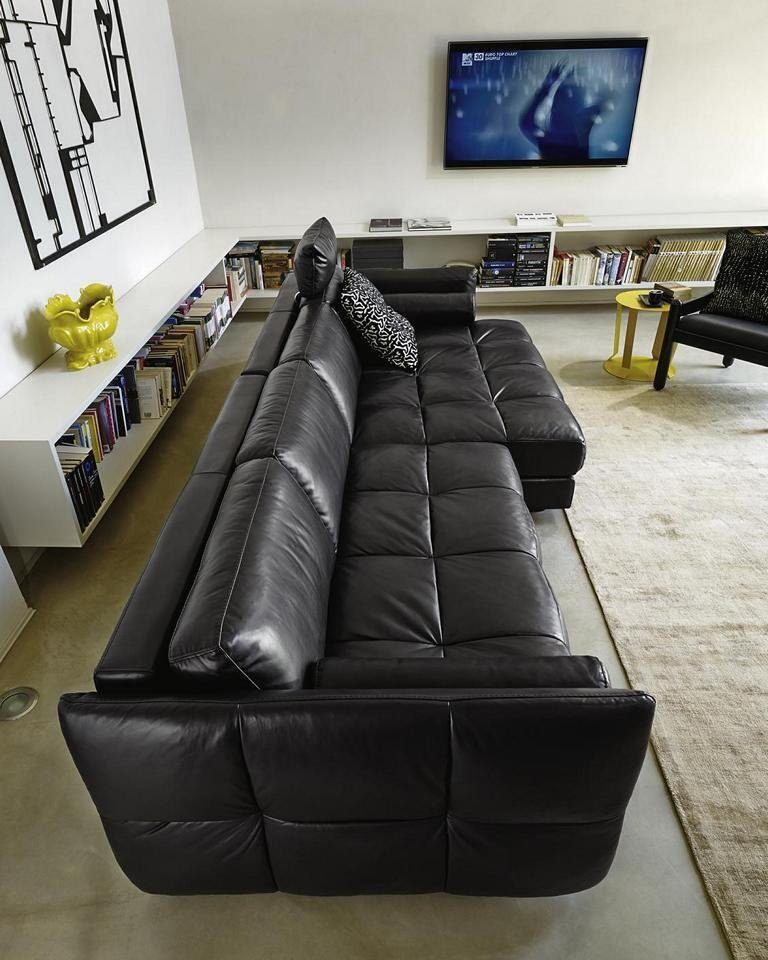 Ecksofa Modernes JVmoebel Couch L-Form Wohnzimmer Ecksofa Ecksofa Prianera Ecksofa Sofa
