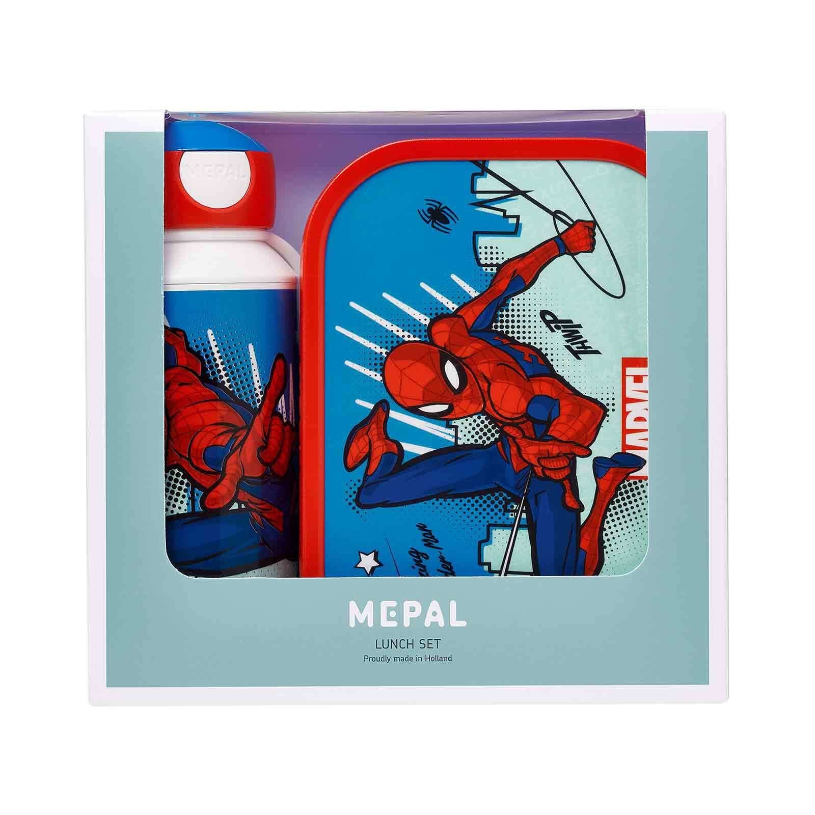Mepal Lunchbox Campus Lunchset 400 ml + 700 ml 2er Set, Acrylnitril-Butadien-Styrol (ABS), (2-tlg), spülmaschinenfest, nicht gefrierfachgeeignet, nicht mikrowellenfest