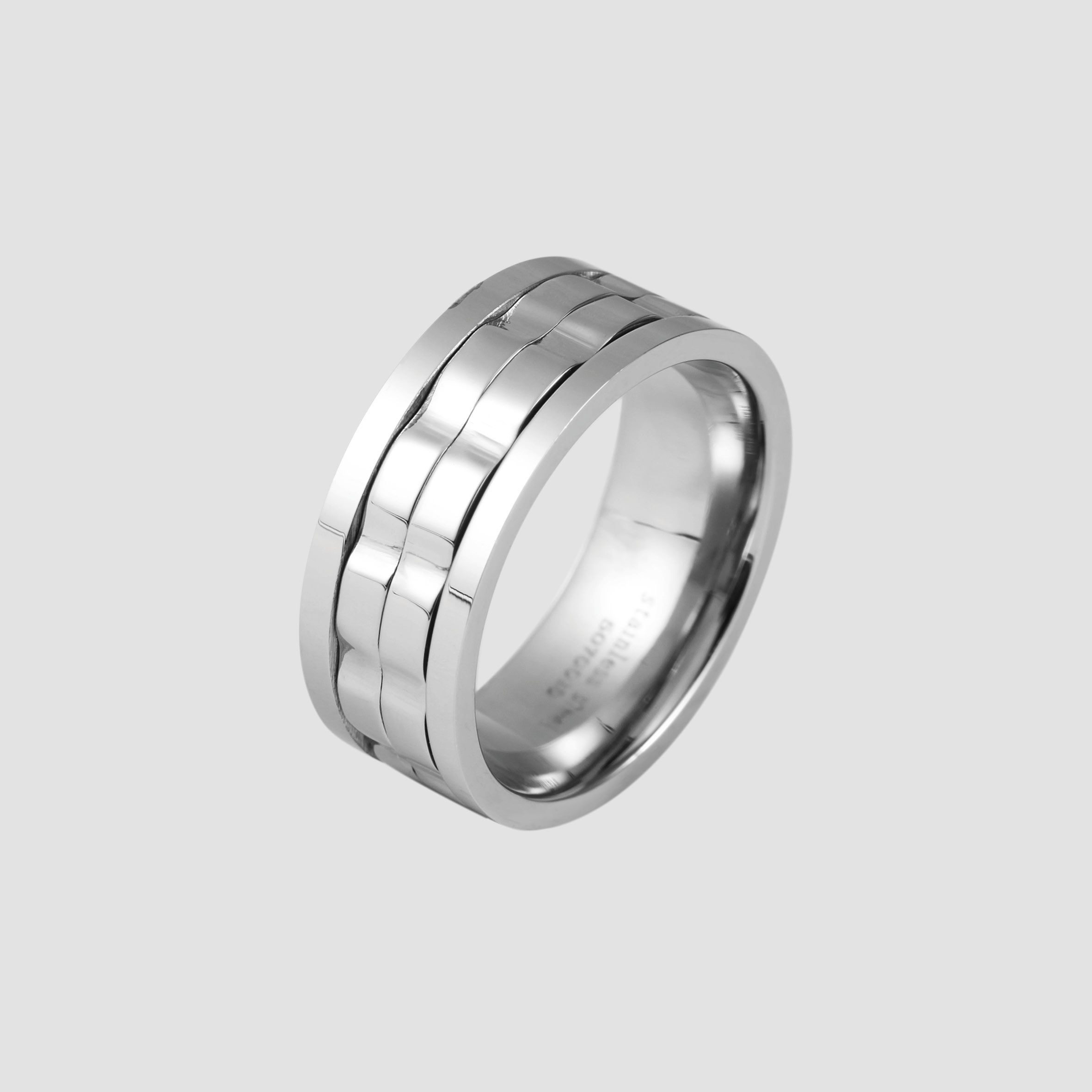 AKZENT Fingerring Der Herrenring der Marke Akzent ist aus Edelstahl geferti günstig online kaufen