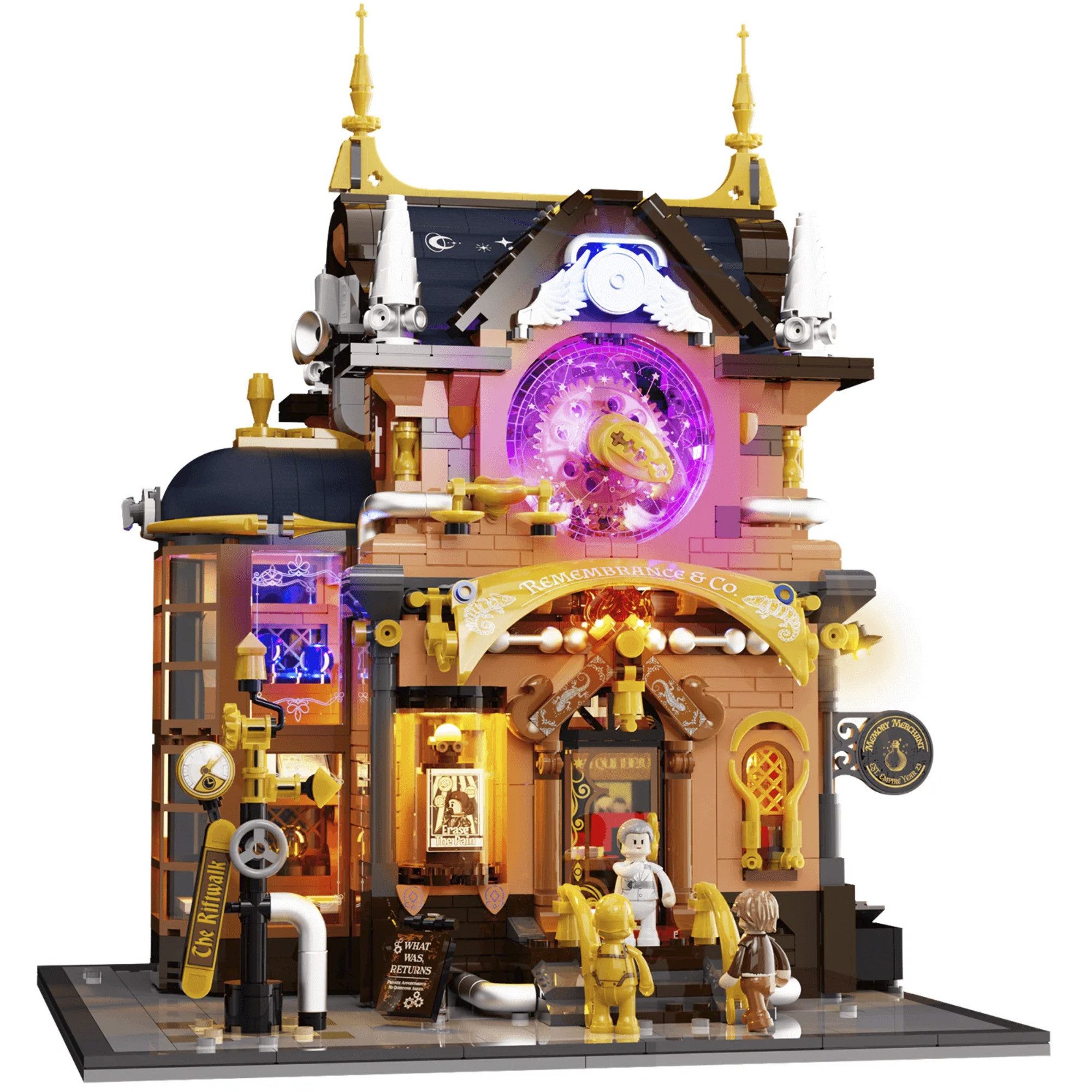 Lumibricks Lumibricks Steampunk Gedächtnis Zauberladen, Spielbausteine