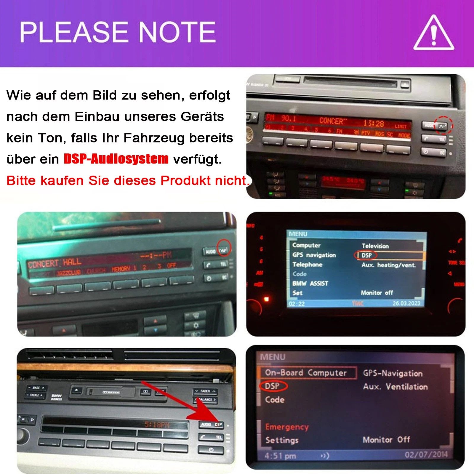 ESSGOO 9" Android 15 Autoradio für BMW 3er E46 1998–2006 Wireless CarPlay GPS Autoradio (RDS, 4+128GB(optional), 4+64GB(optional), Digitalradio (DAB), FM, AM, SWC, Carplay Android Auto Bluetooth EQ USB GPS Navi WIFI Touchscreen)
