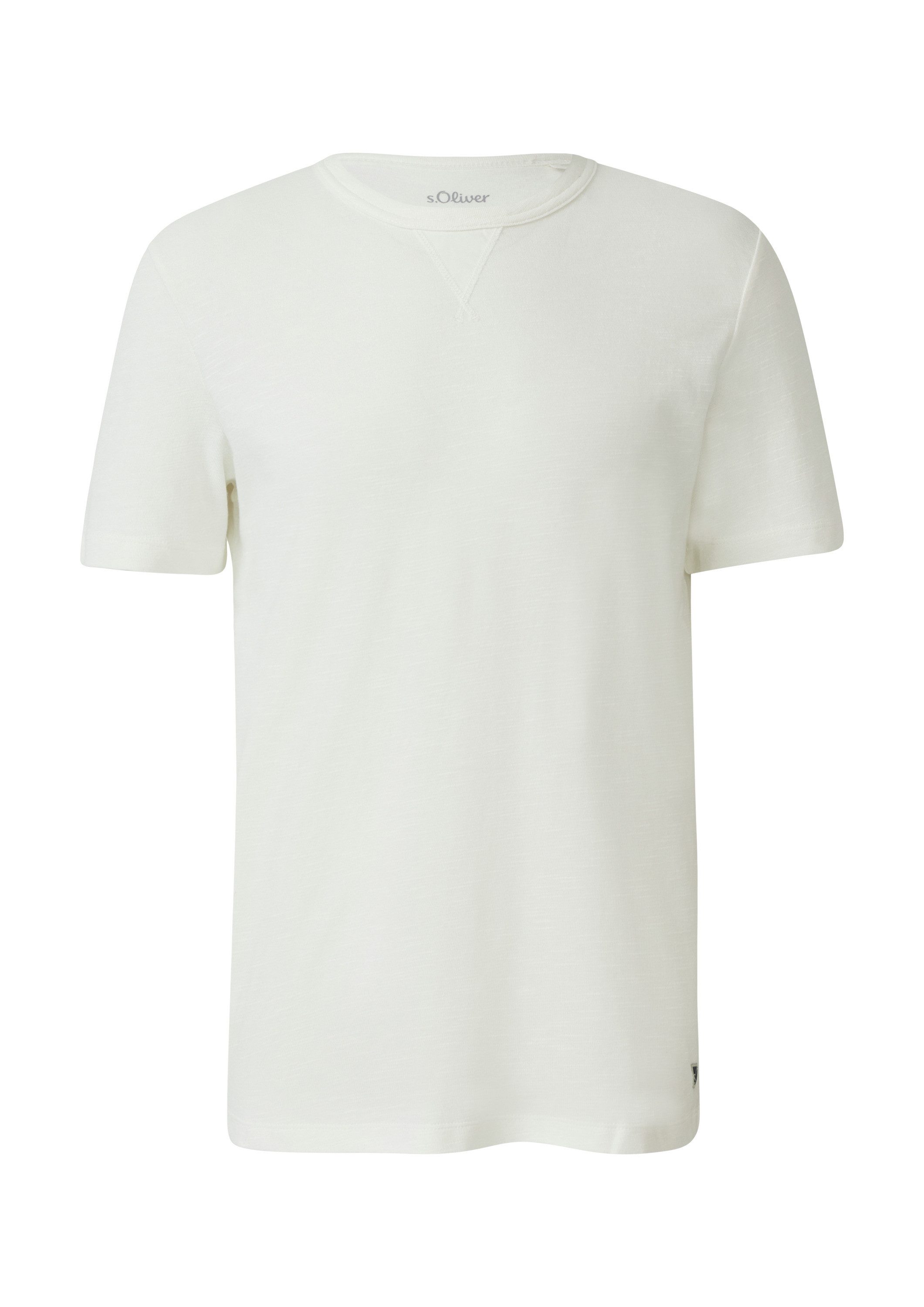 s.Oliver Kurzarmshirt T-Shirt T-Shirt aus Heavy günstig online kaufen