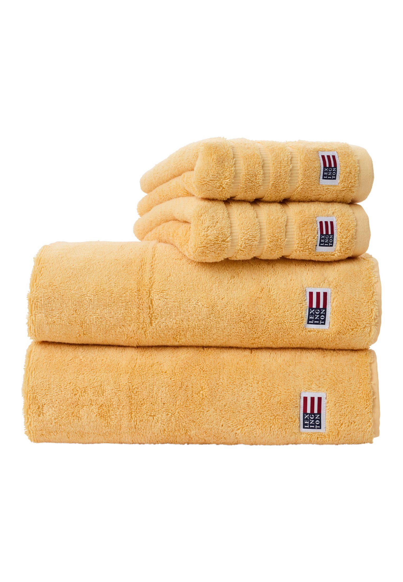 Towel Original sunny yellow Handtuch Lexington
