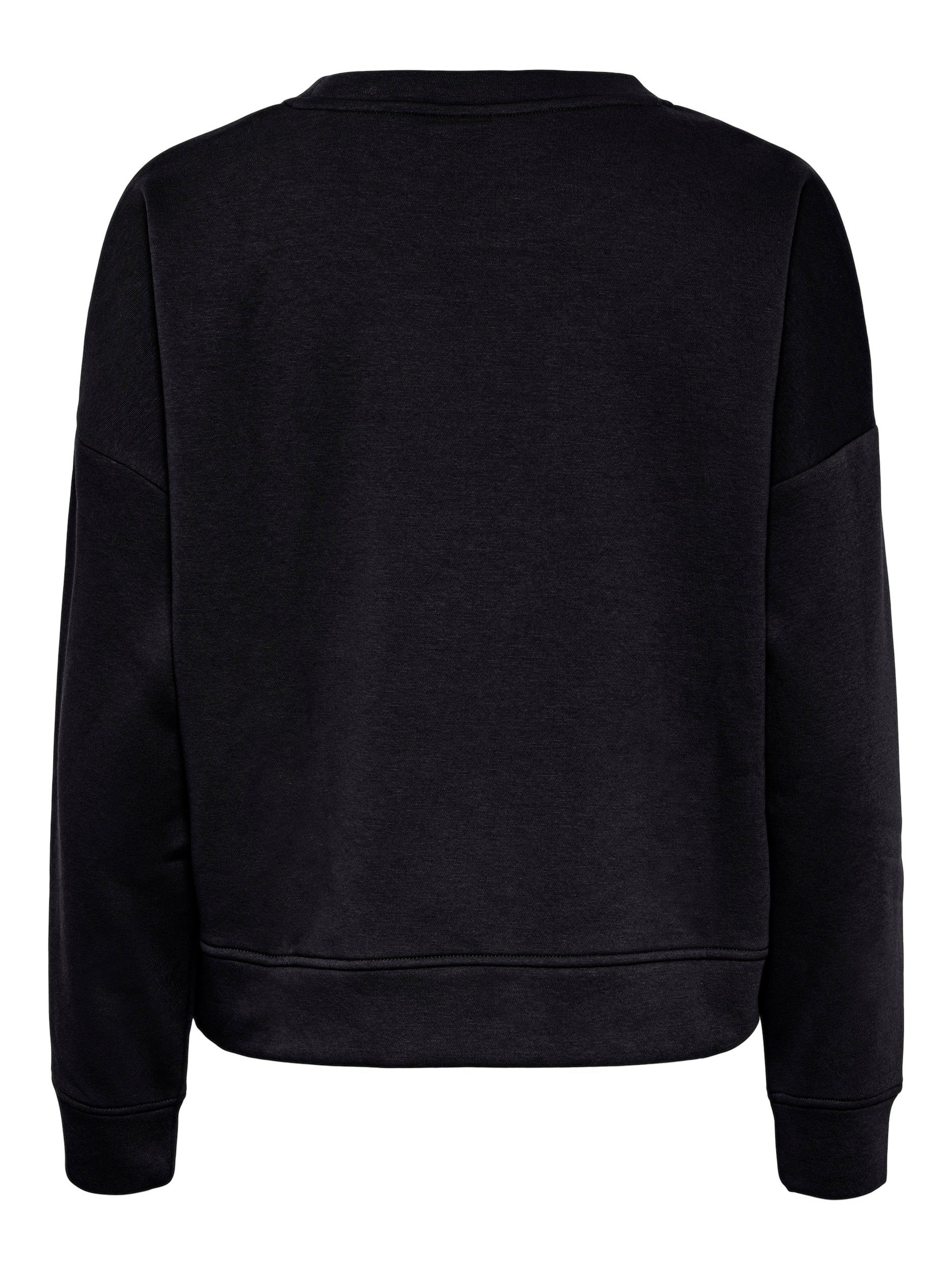 pieces Sweatshirt PCCHILLI LS BC NOOS Black SWEAT