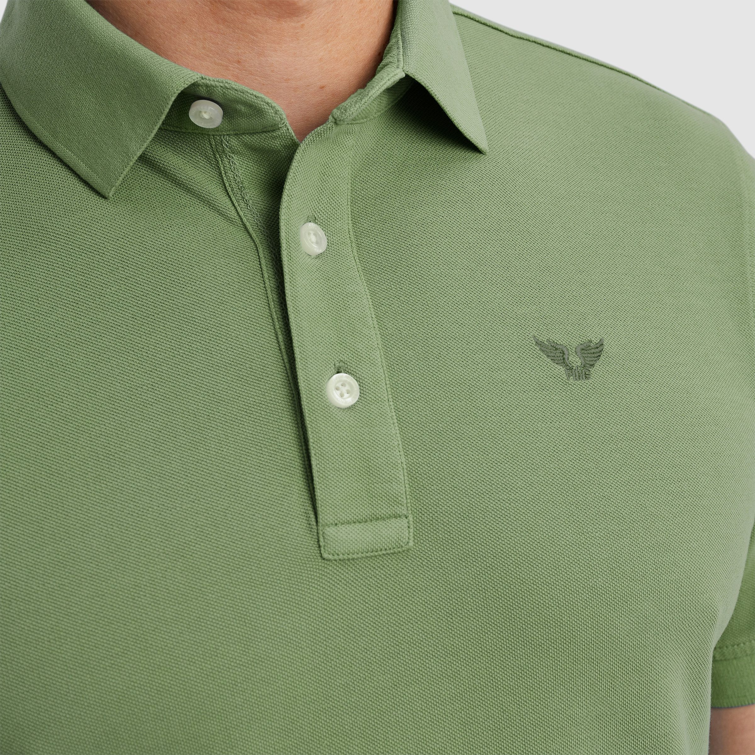 PME LEGEND Poloshirt mit Logo Stickerei