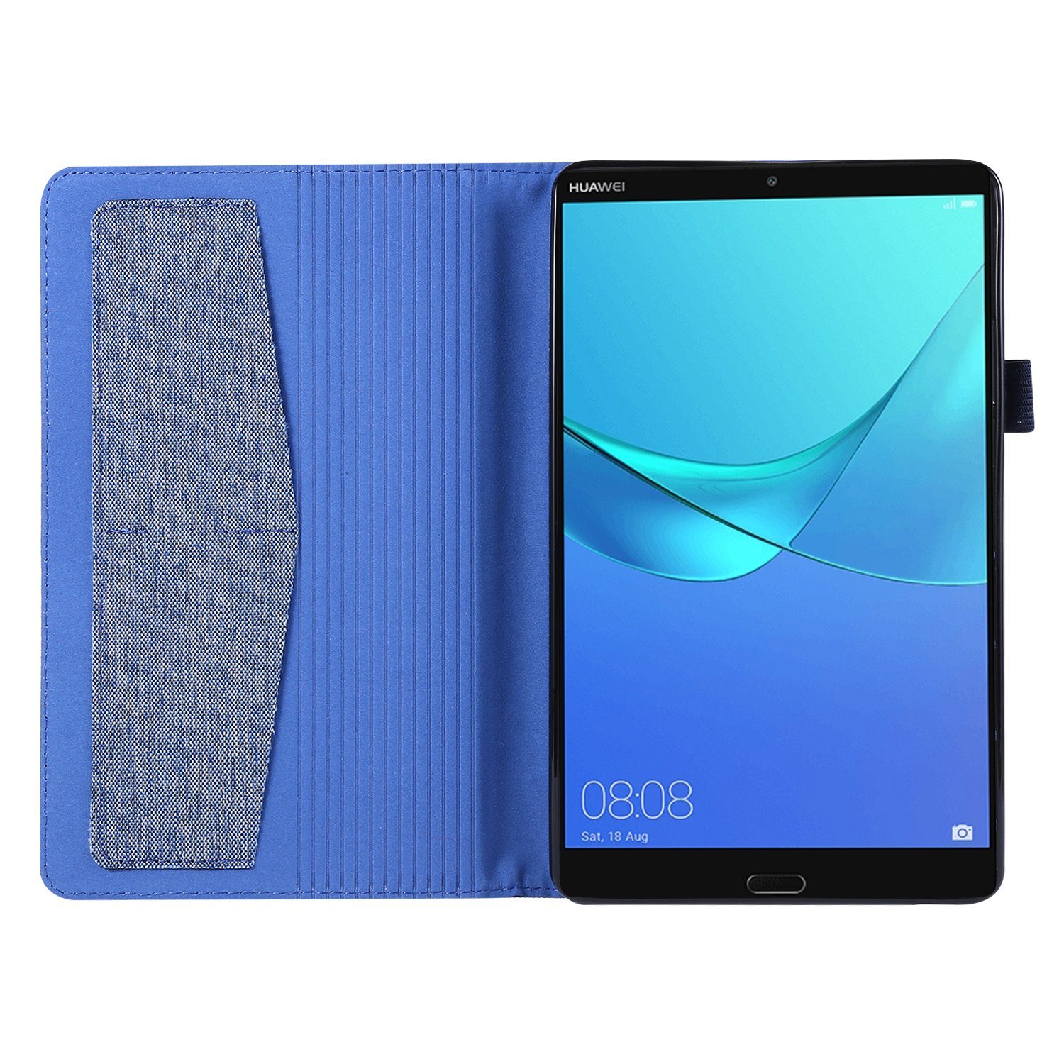Lobwerk Tablet-Hülle Schutzhülle für Lenovo Tab M8 (4th Gen) TB-300FU 2023, Wake & Sleep Funktion, Sturzdämpfung, Aufstellfunktion
