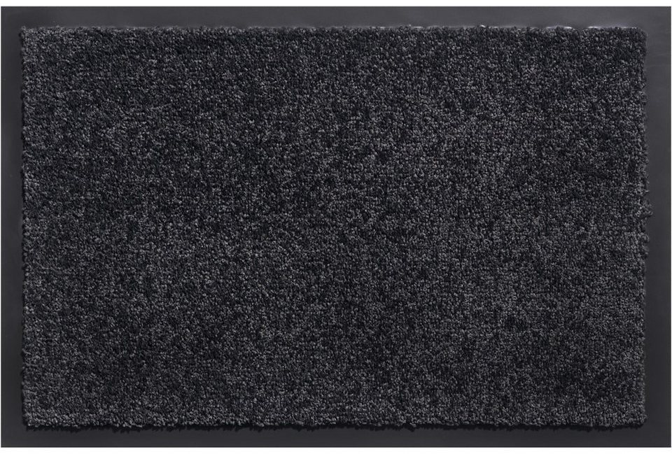 Fußmatte Schmutzfangmatte uni 90x150 in 8 Farben, matches21 HOME & HOBBY,  rechteckig, Höhe: 6 mm