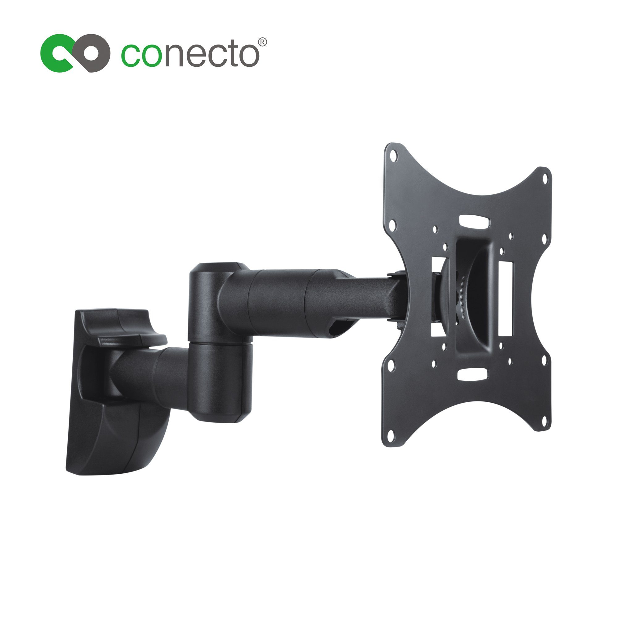 conecto TV-Wandhalterung TV Wandhalter für LCD LED Fernseher & Monitor, (bis 42 Zoll, schwenkbar, neigbar, ausziehbar)