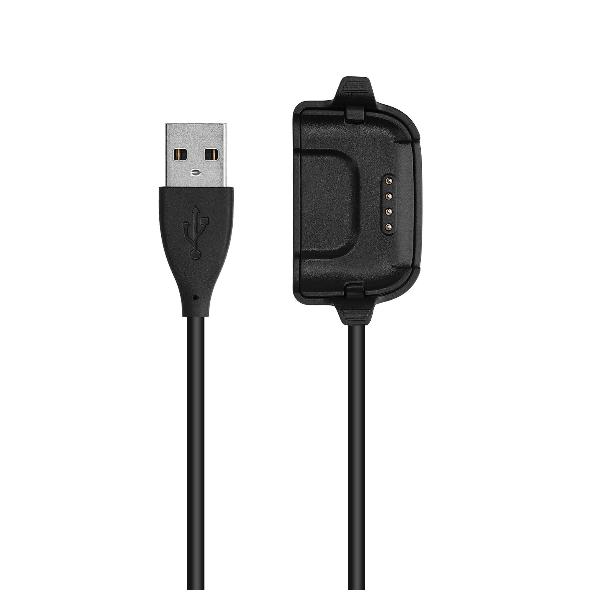 kwmobile USB Ladekabel für Willful ID205 / Yamay SW020 Elektro-Kabel, Kabel Charger - Smart Watch Ersatzkabel - Fitnesstracker Aufladekabel