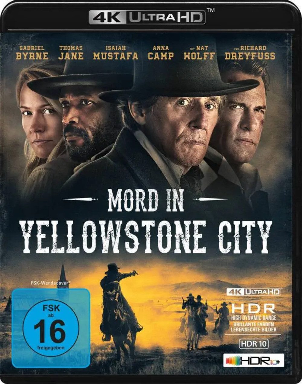 Blu-ray Mord in Yellowstone City, 1 4K UHD-Blu-ray