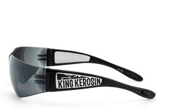 KingKerosin Motorradbrille KK205-1, Steinschlagbeständig durch Kunststoff-Sicherheitsglas
