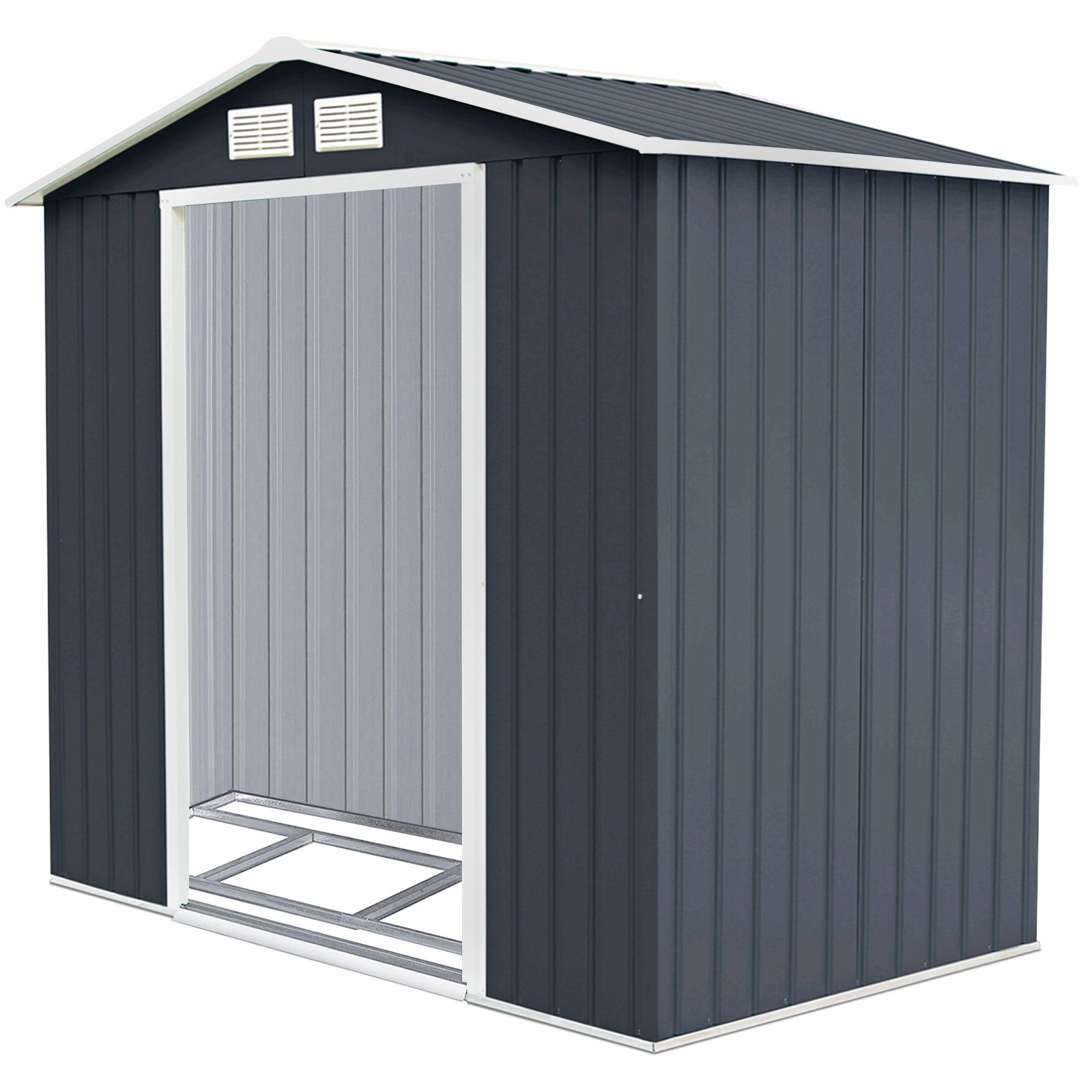 COSTWAY Gerätehaus, BxT: 213x127 cm, mit günstig online kaufen
