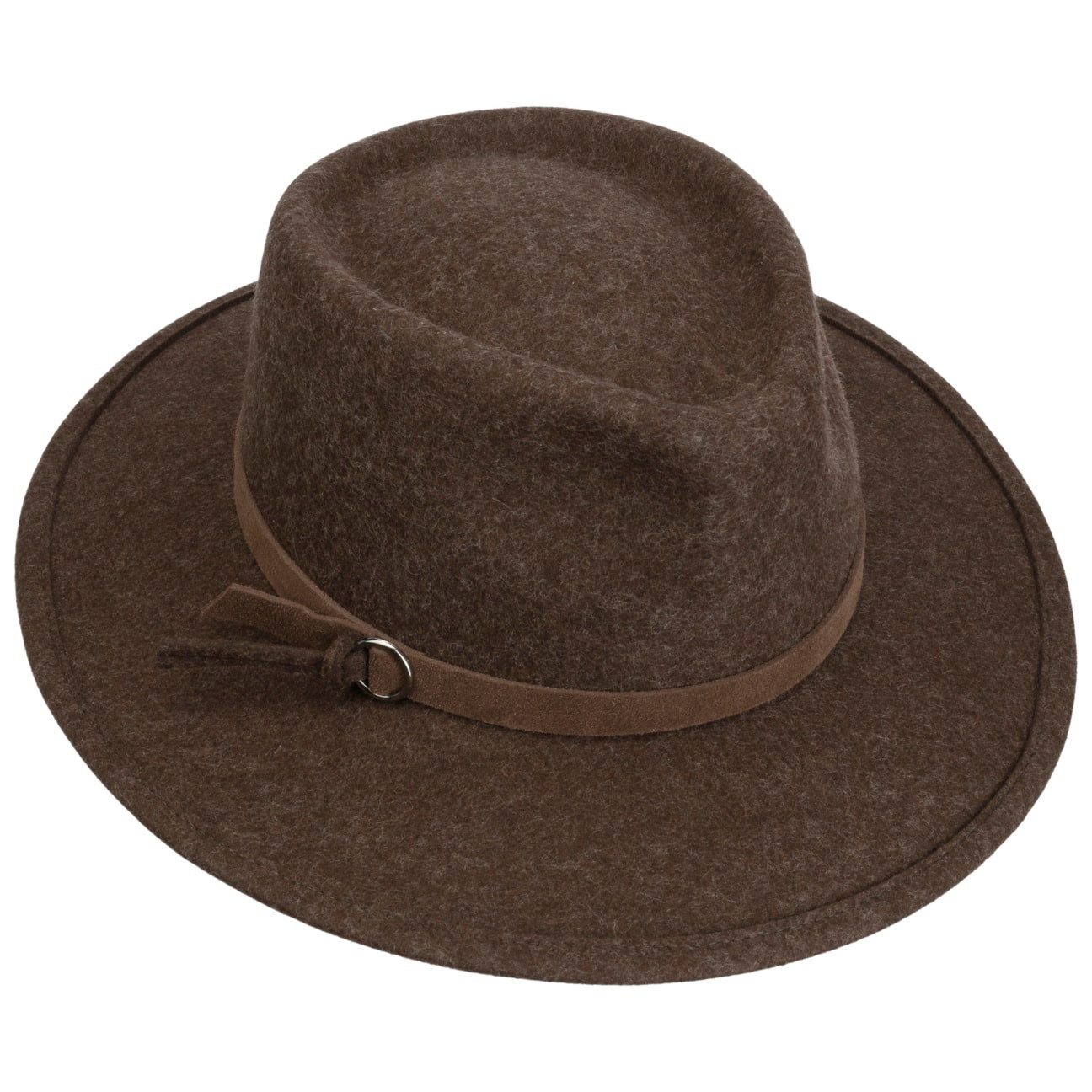 Mayser Filzhut (1-St) Wollhut mit Lederband, Made in the EU