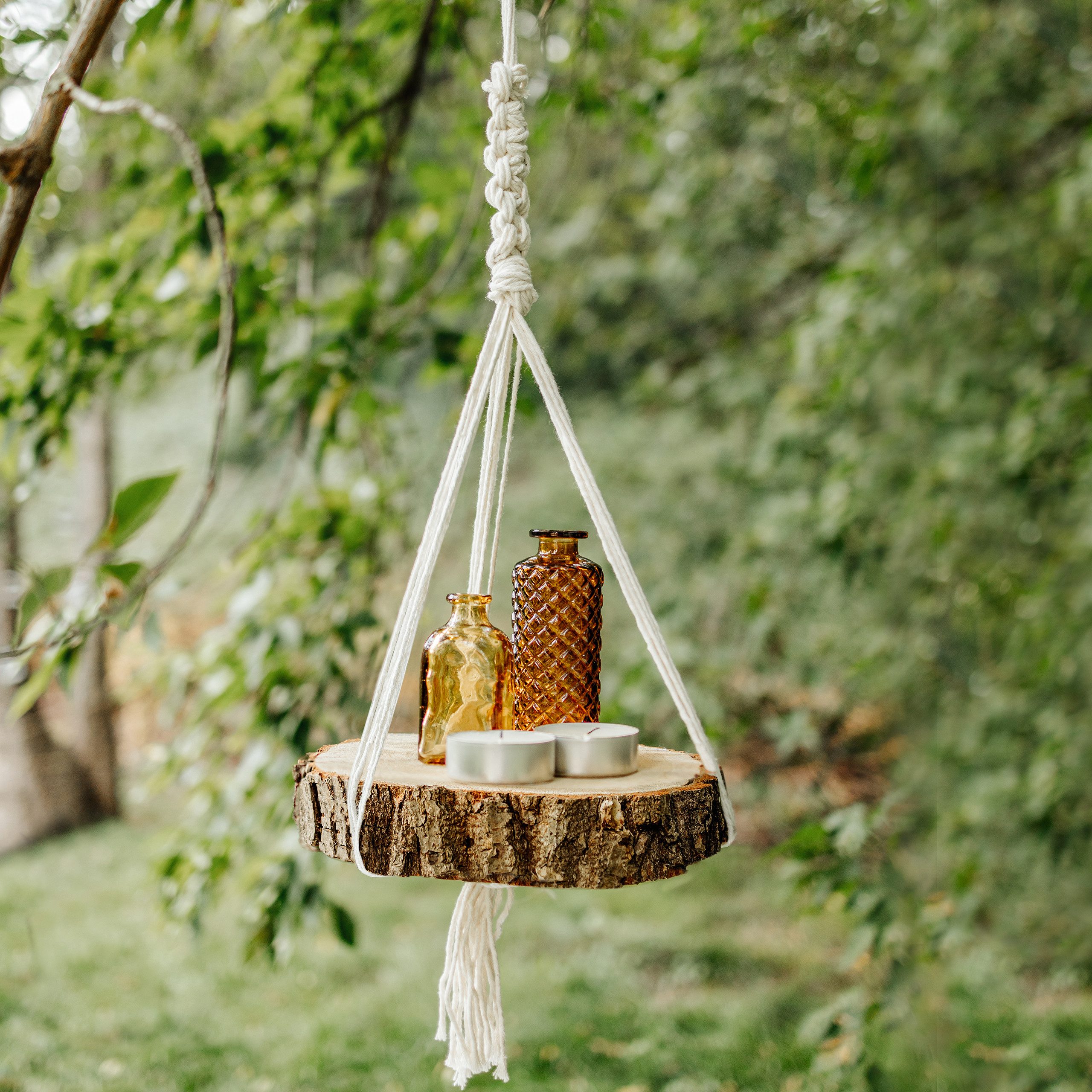 Creative Deco 300m Makramee Garn 3mm, 12-lagig Schnur Nähgarn, 300,00 m