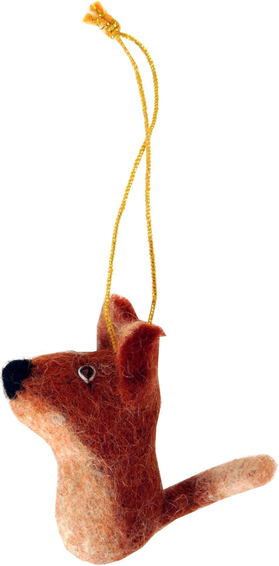 Guru-Shop Christbaumschmuck Filz Anhänger, Baumbehang - Fuchs günstig online kaufen