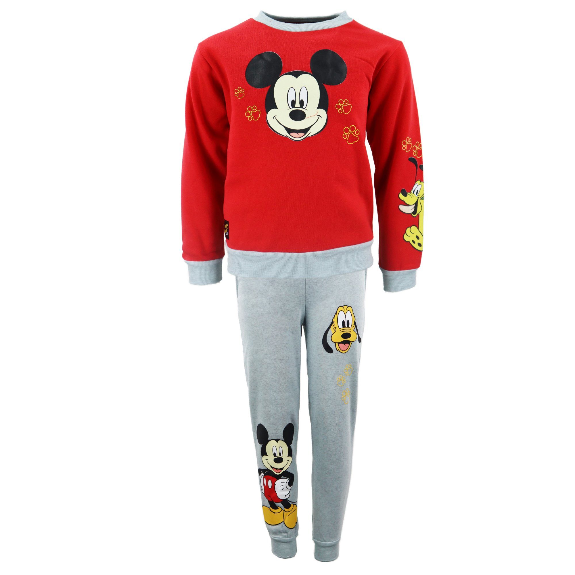 Disney Sportanzug Disney Mickey 128 Hose Maus Pullover, 92 bis Gr. Jogginganzug
