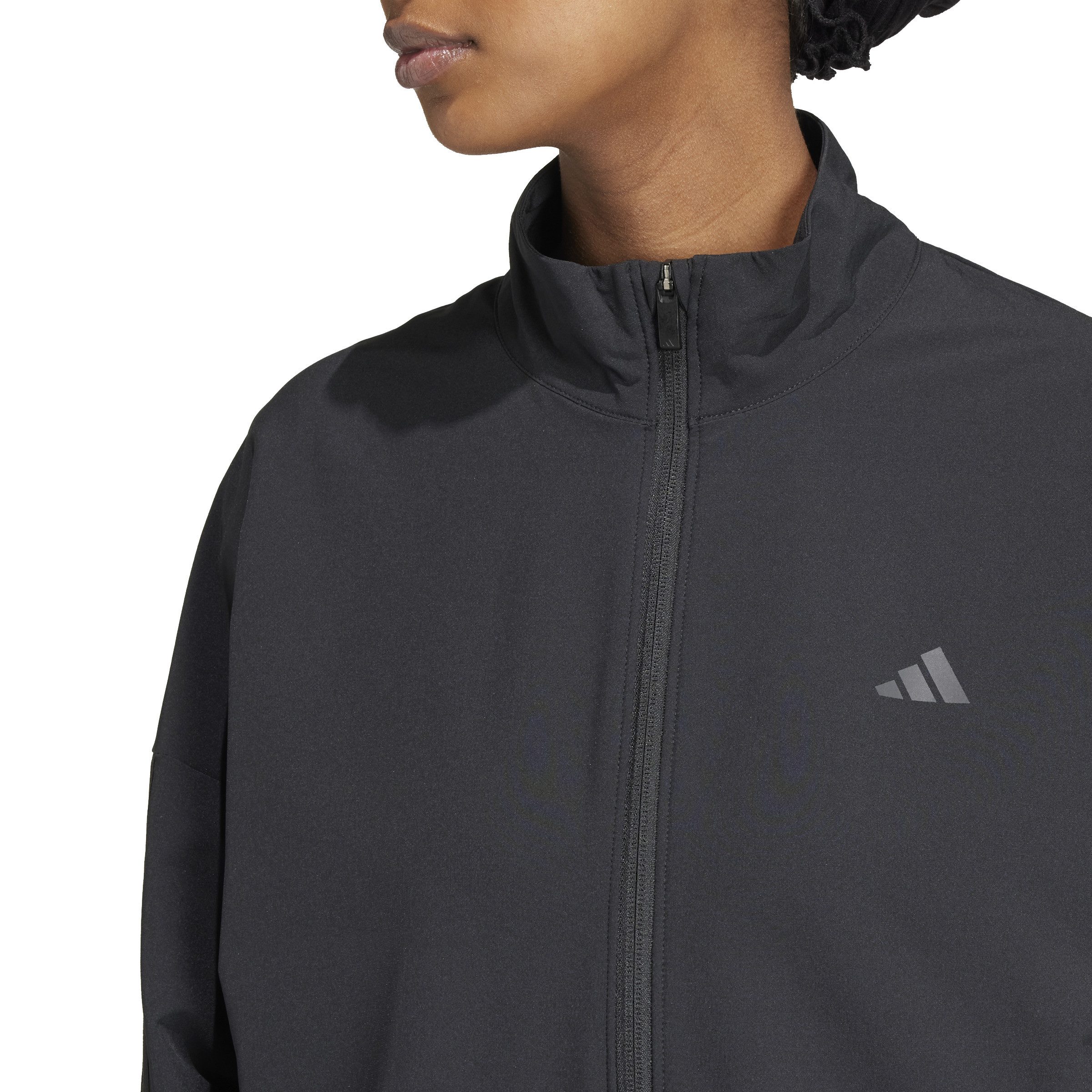 adidas Performance Langarmshirt PACER W JACKET BLACK