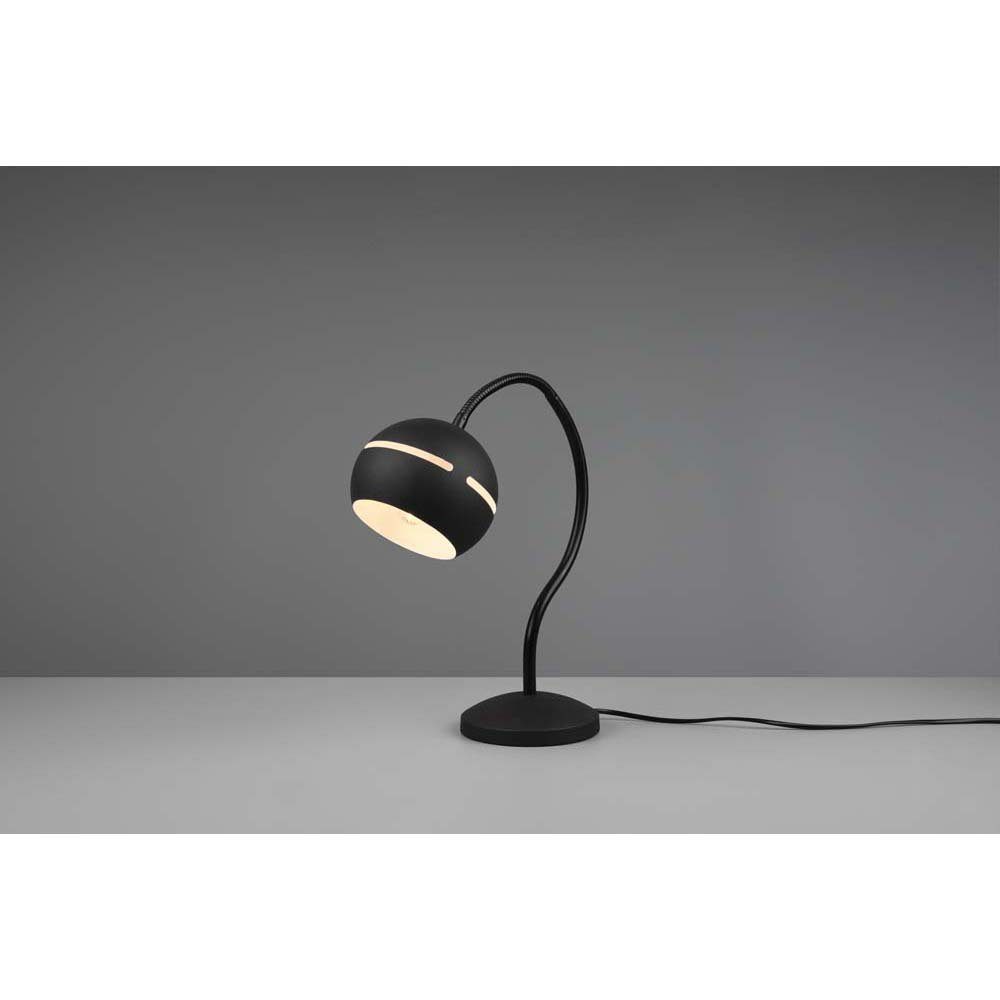 etc-shop LED Tischleuchte, Tischlampe Nachttischleuchte schwarz Leselampe Touch Schreibtischlampe