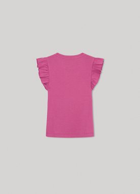 Pepe Jeans T-Shirt QUANISE in feiner Rippstruktur, for GIRLS