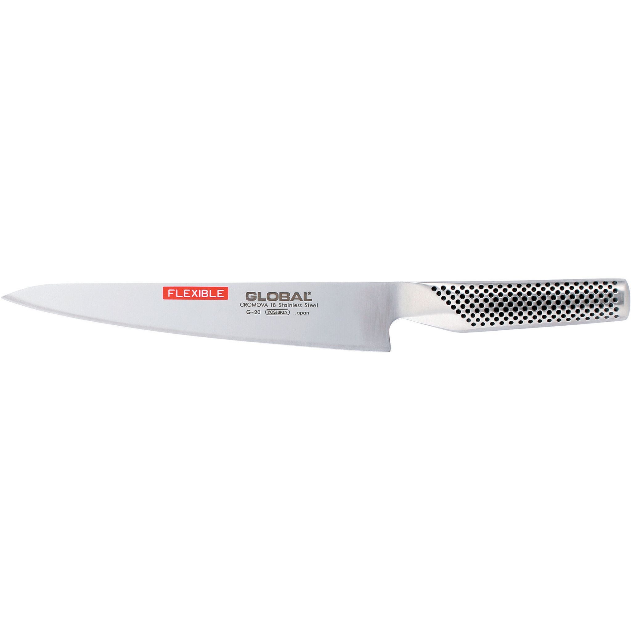 GLOBAL Ausbeinmesser flexibles Filetiermesser 21 cm G-20
