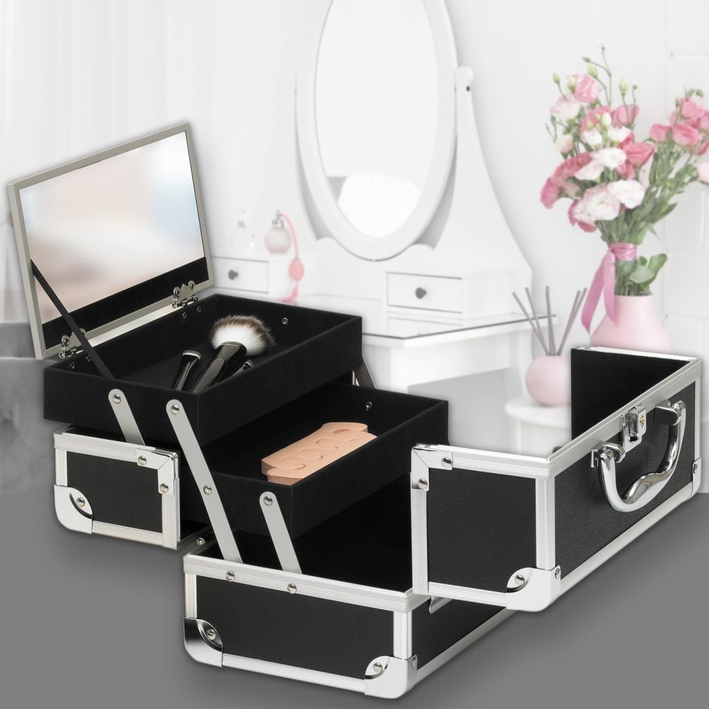 CLAUSS Kosmetik-Koffer »Kosmetikkoffer 23x15x15 cm Schwarz« online kaufen |  OTTO