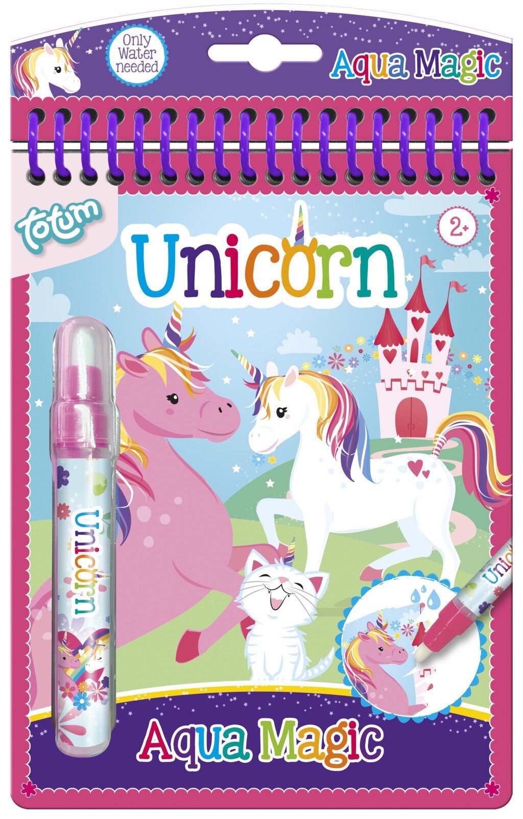 totum Malbuch Totum Totum Aqua Magic Einhorn-Wasser-Malbuch