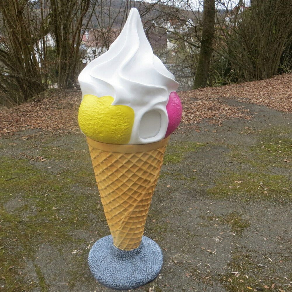 DEKO VERTRIEB BAYERN Skulptur Eis-Mülleimer 165cm günstig online kaufen