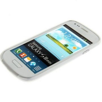 König Design Handyhülle Samsung Galaxy S3 Mini, Samsung Galaxy S3 Mini Handyhülle Backcover Transparent