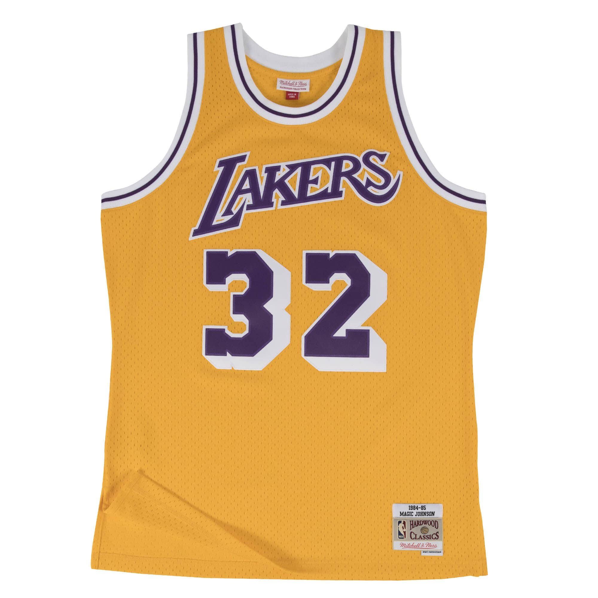 Mitchell & Ness Basketballtrikot Magic Johnson Los Angeles Lakers 198485 Swingman J