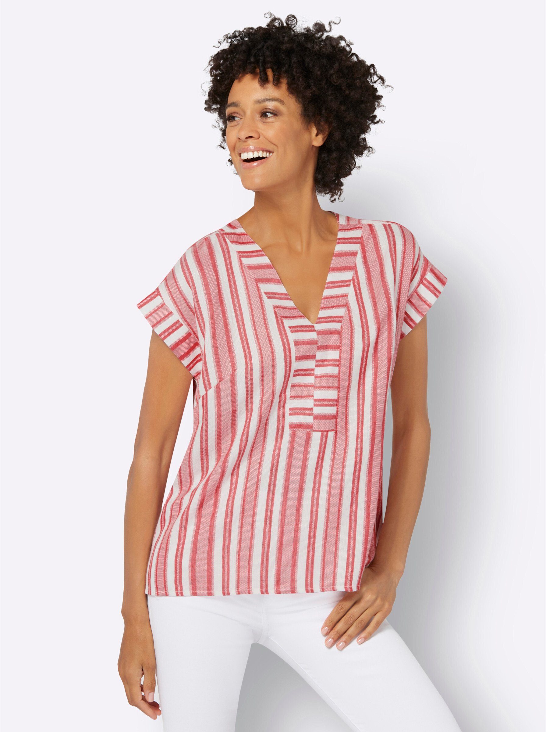 Witt Klassische Bluse Gestreifte Bluse günstig online kaufen