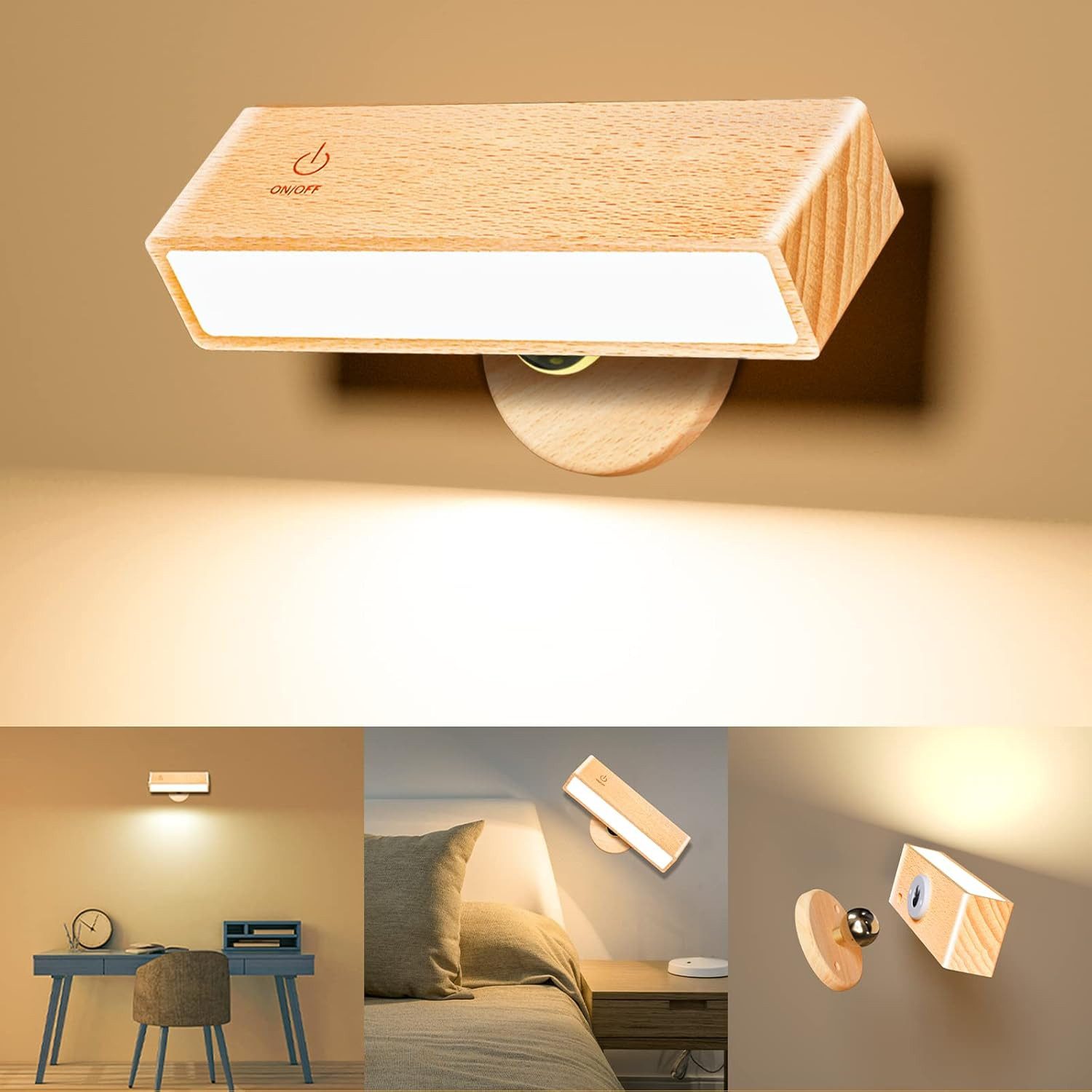 BlingBin LED Wandleuchte LED Akku Wandleuchte günstig online kaufen