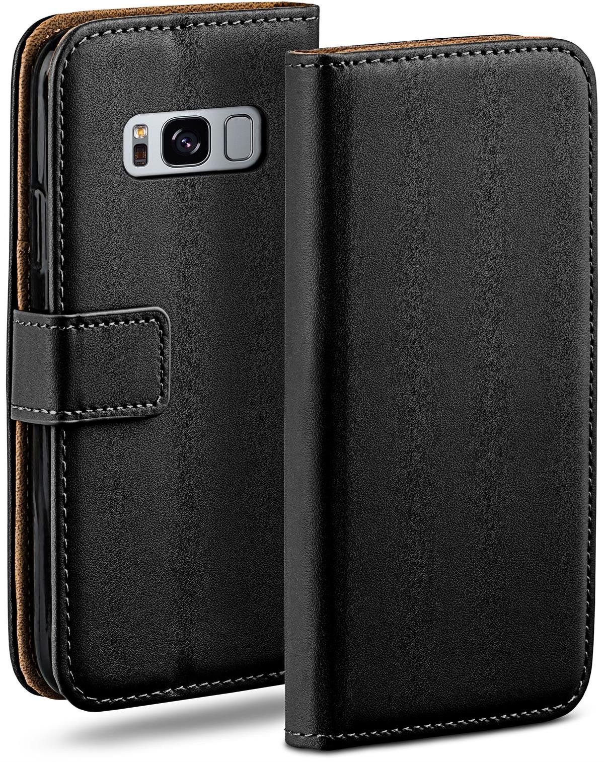 Handyhülle moex® Book Case für Samsung Galaxy S8