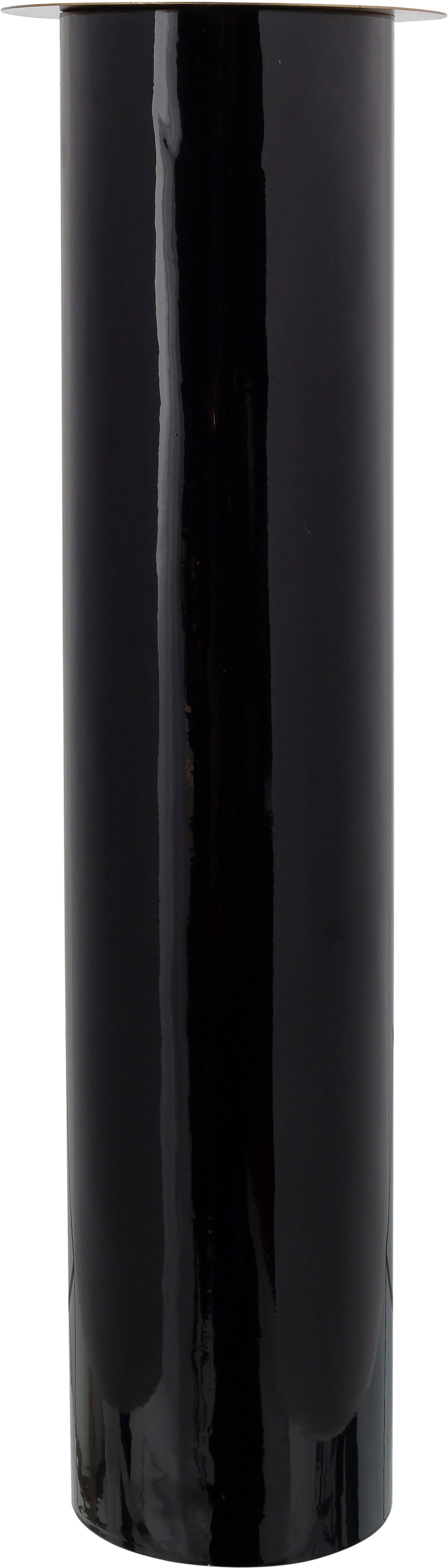 Kayoom Kerzenhalter 195 schwarz/goldfarben Deco (1 St) Art Bodenkerzenständer
