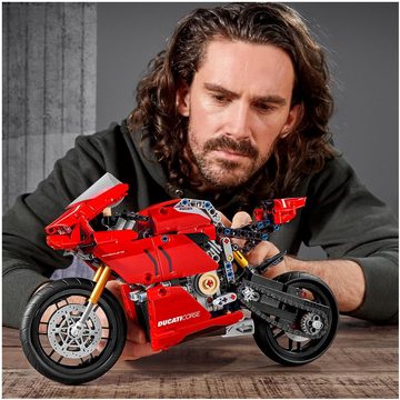 LEGO® Konstruktionsspielsteine Ducati Panigale V4 R (42107), LEGO® Technic, (646 St), Made in Europe