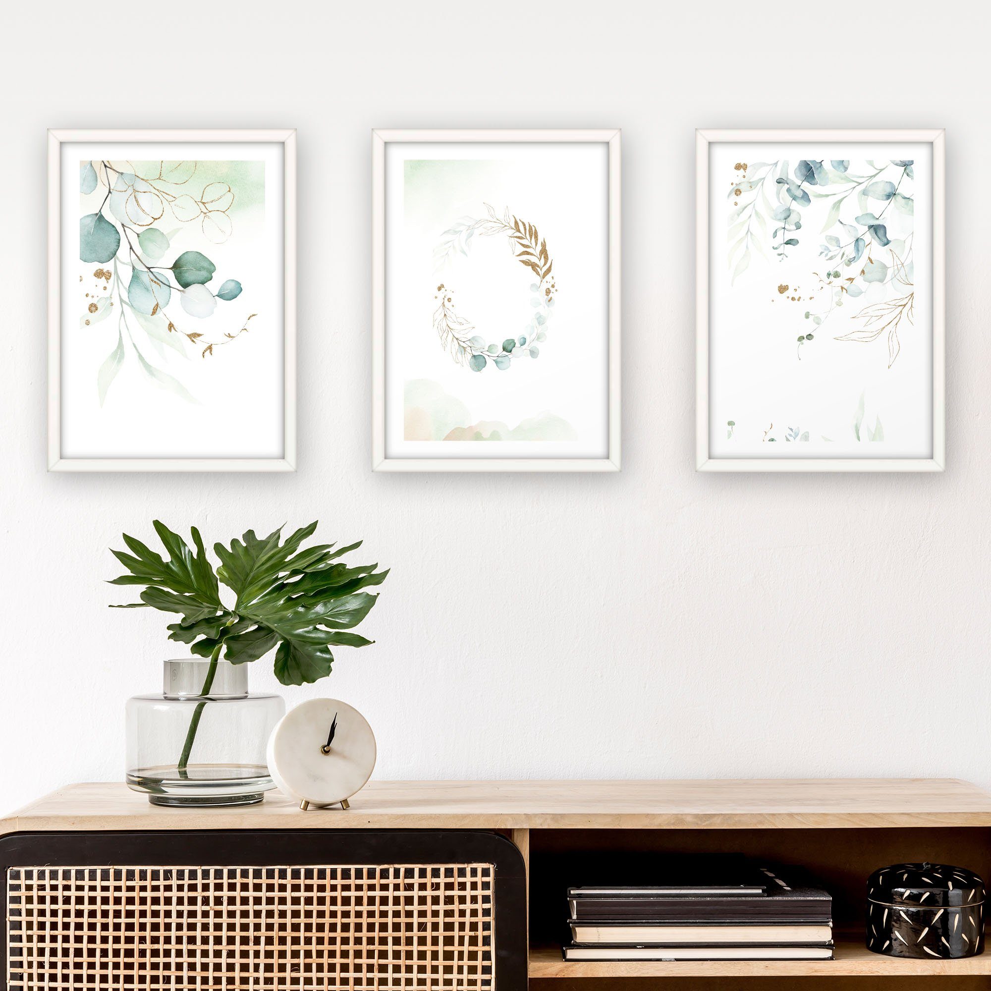 Kreative Feder Poster, Aquarell, Natur, Pflanze, günstig online kaufen