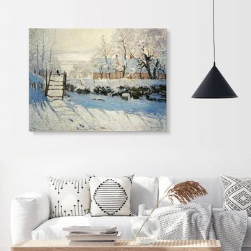 Posterlounge XXL-Wandbild Claude Monet, Die Elster I, Wohnzimmer Malerei
