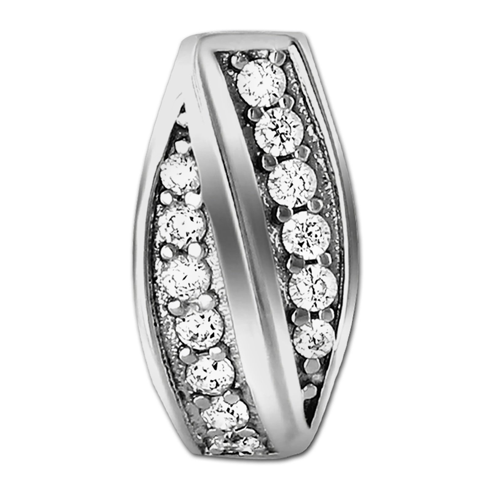 SilberDream Paar Creolen SilberDream Ohrringe Zirkonia weiß 925 (Creolen), günstig online kaufen