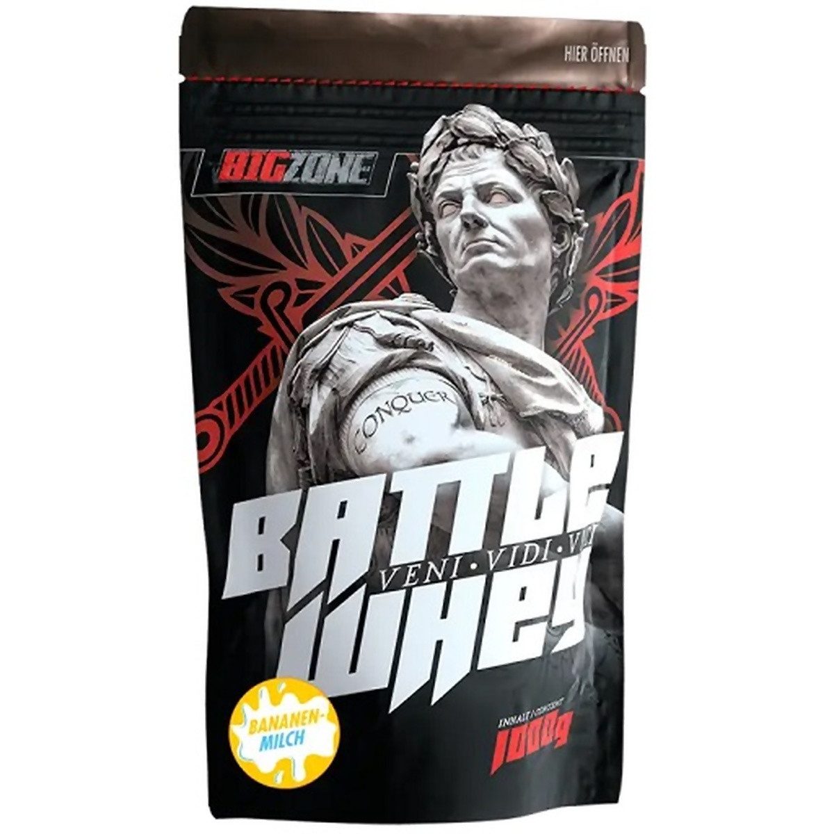 BigZone Big Zone Battle Whey 1000g Pulver, 1000 g