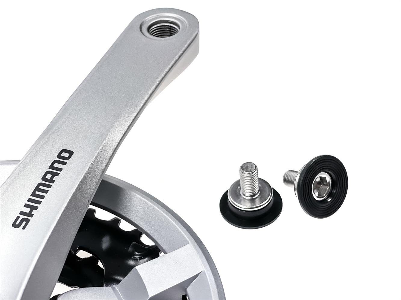 Shimano Fahrradkurbel SHIMANO Tourney Fahrrad Kurbel Garnitur FC-TY501
