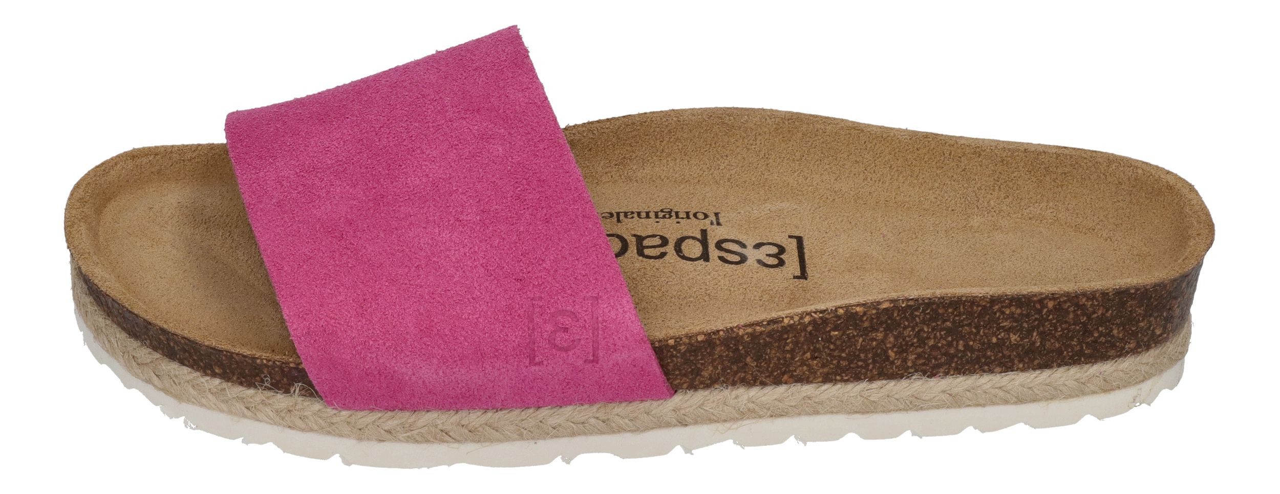 espadrij l´originale COPINE VELOUR Pantolette Pink günstig online kaufen