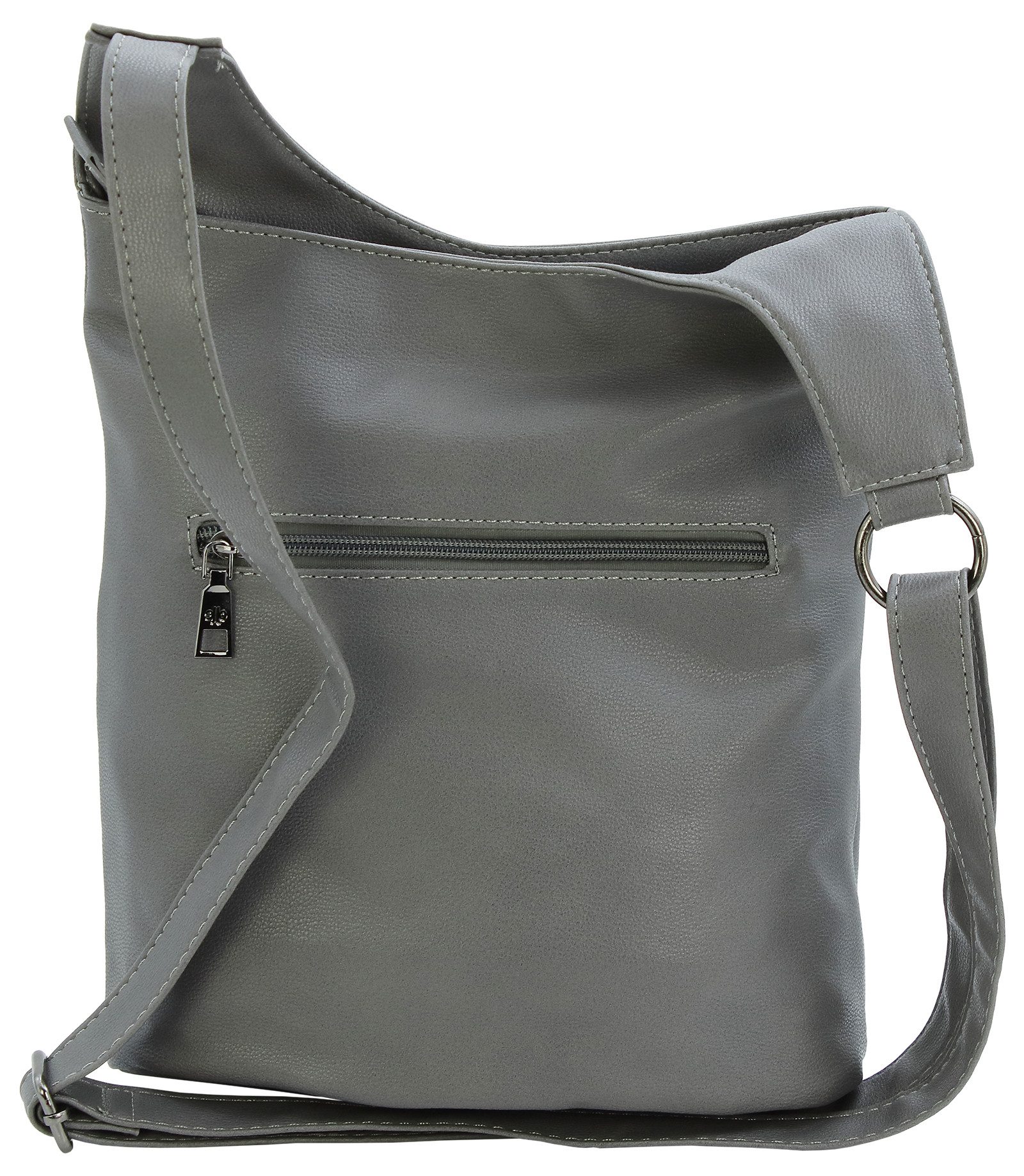 J JONES JENNIFER JONES Umhängetasche Damen Schultertasche mit Reißverschluss Crossbody Bag