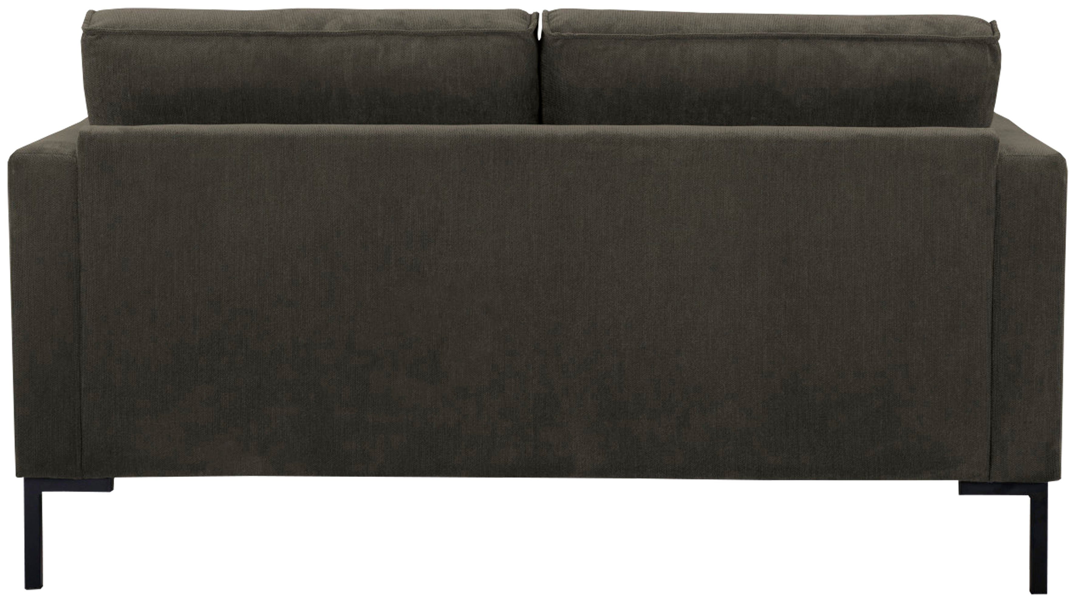 und Caldie, mit dark weichem mit 2-Sitzer Federn Sitzkomfort, brown Style Places Daunen of