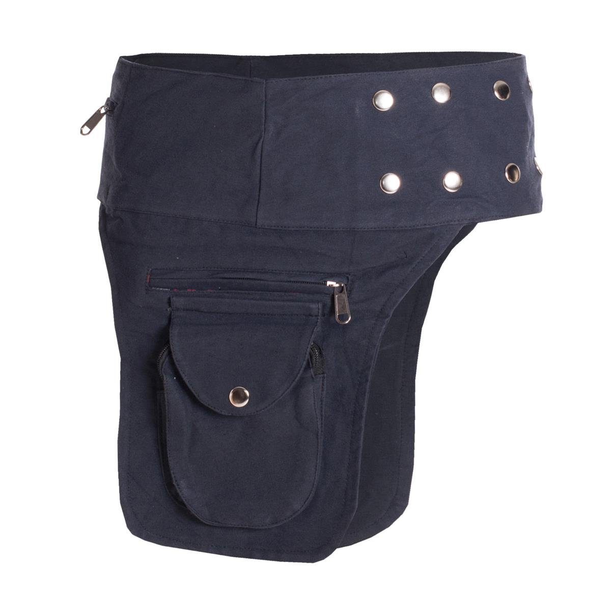 Vishes Gürteltasche Doppel Holster Hüfttasche Bauchtasche Sidebag, Goa, Ethno, Hippie, Festival Style