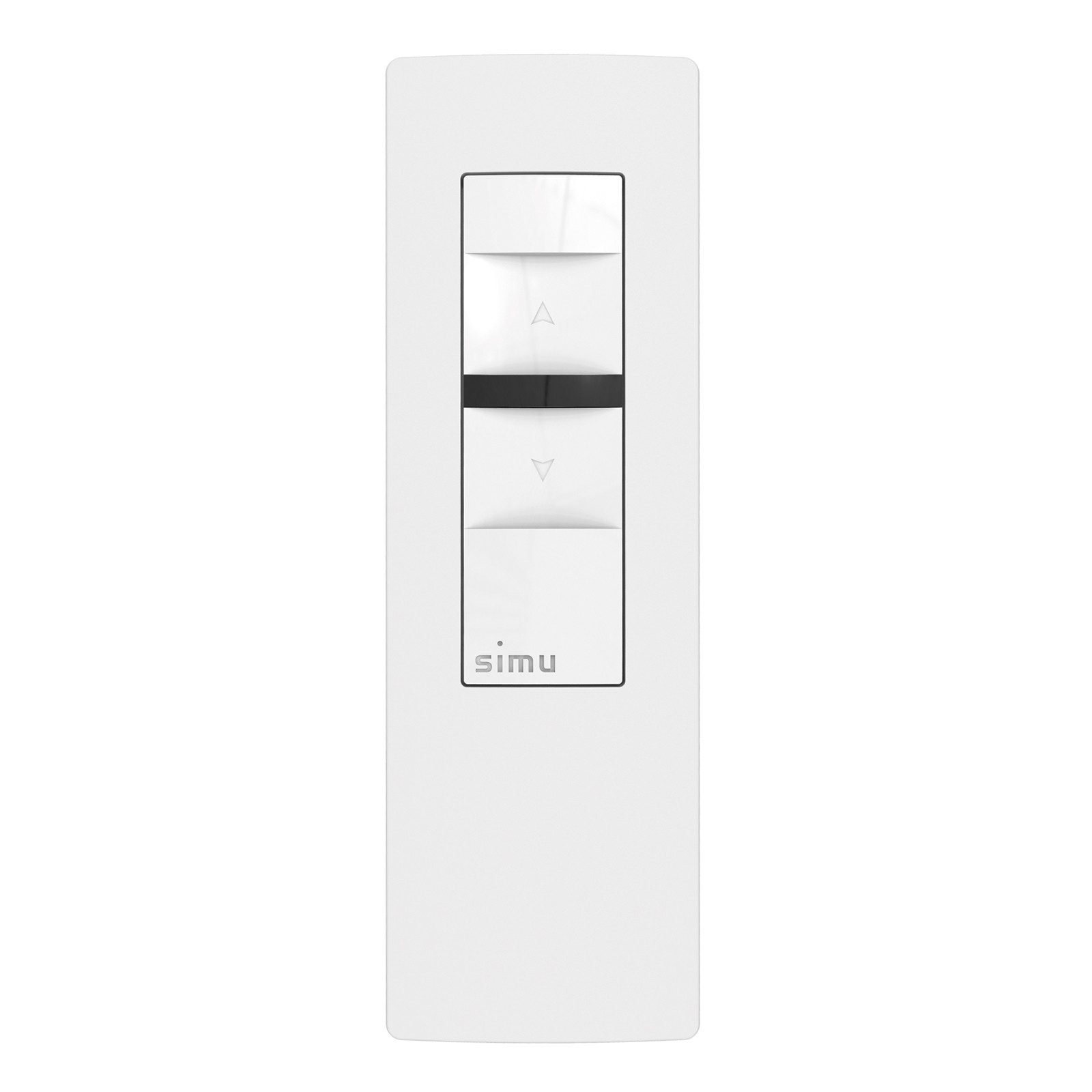 Simu Rollladen-Funksteuerung Hz Handsender 1 Kanal, für Rollladenantriebe, Markisen, kompakt, ergonomisch und praktisch