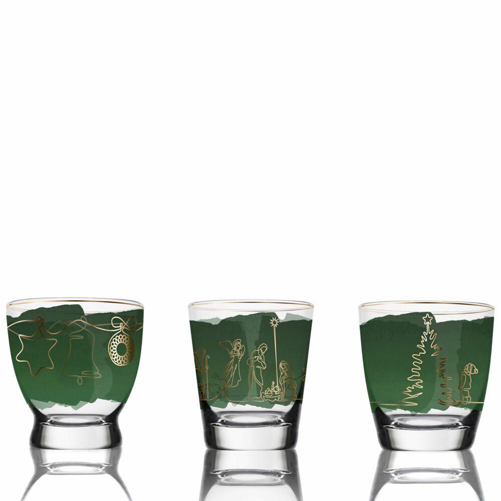 Goebel Windlicht 3er Set Christmas Classic (3 St)