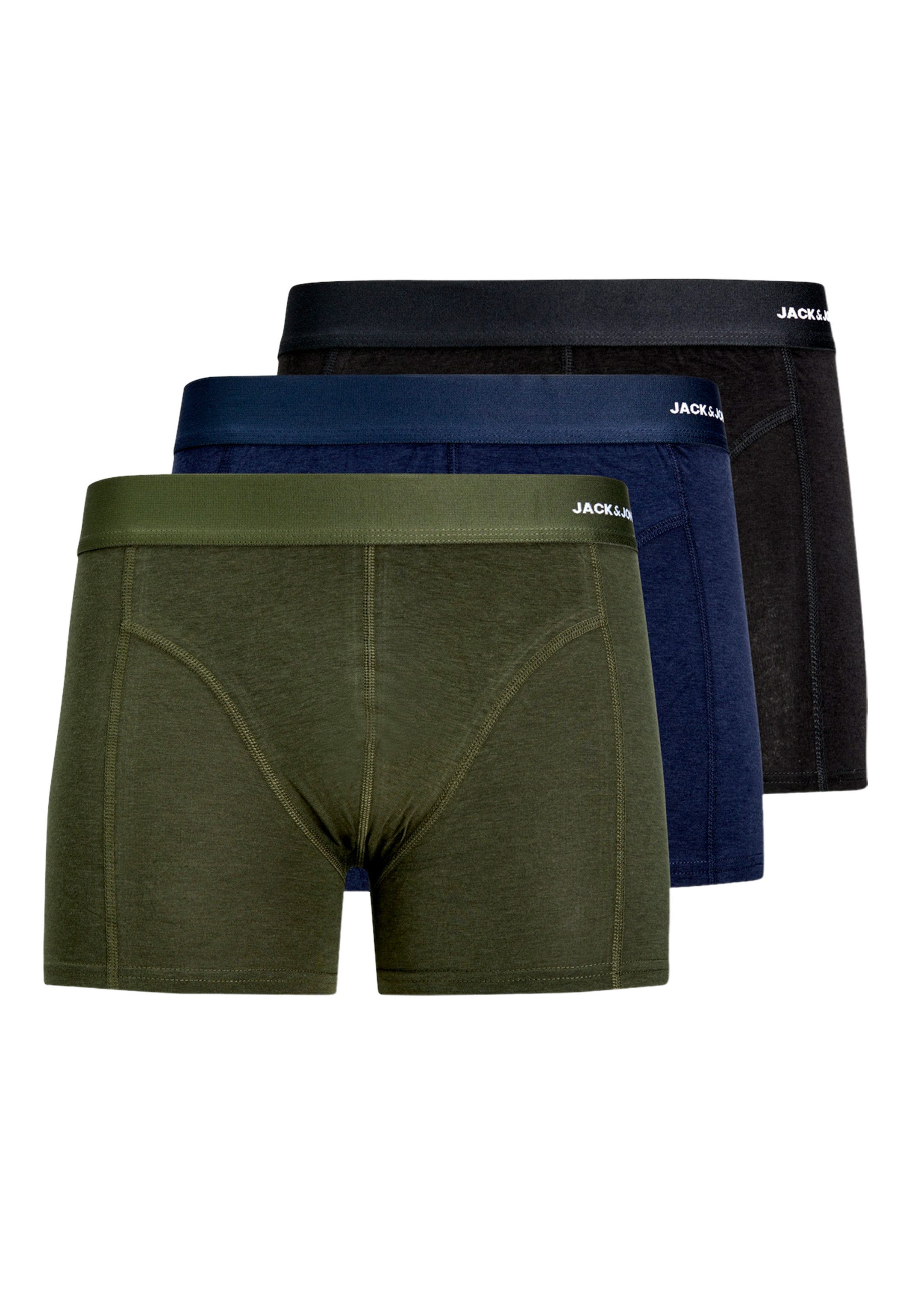 Jack & Jones Herren Boxershort JACBASIC BAMBOO TRUNKS 3er Pack günstig online kaufen